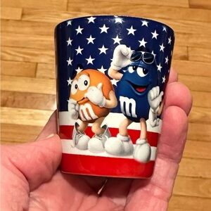 M&M's Patriotic Shot Glass
